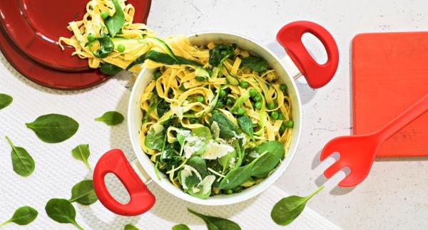 Vehreä Pasta Alfredo