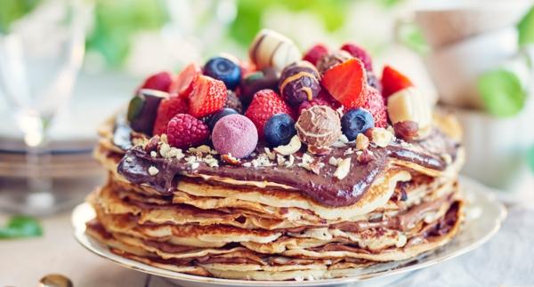 Kolmen suklaan lettukakku