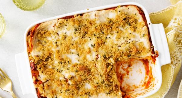 Juhlava juureslasagne