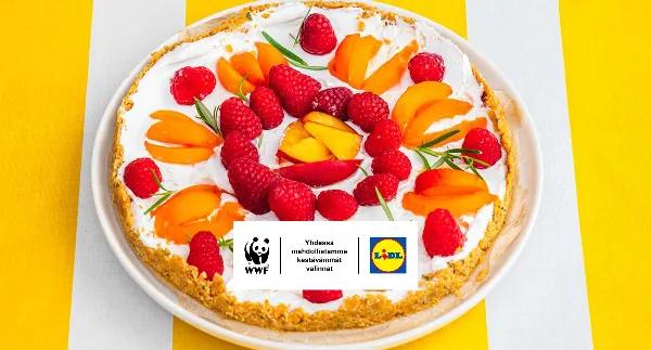 Sitruunainen hedelmäpiiras