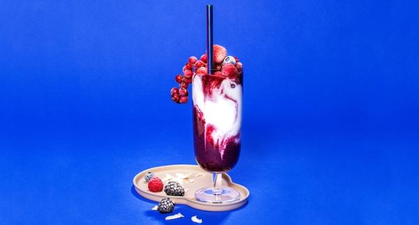 Mustikka-kookossmoothie