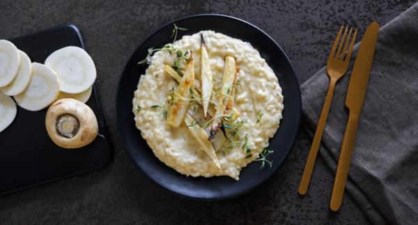 Maukas palsternakkarisotto