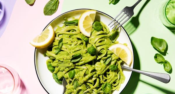 Vihreä viettelys -pasta