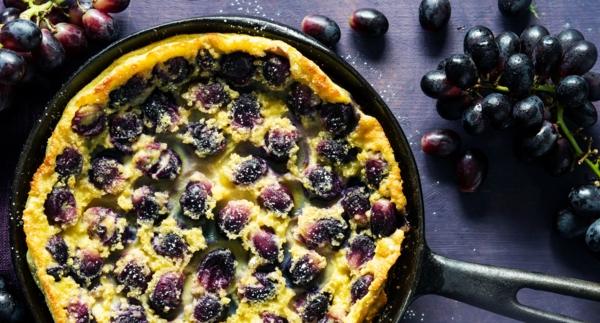 Viinirypäle-clafoutis