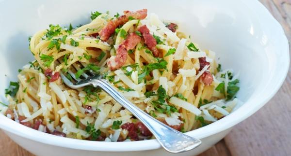 Pasta carbonara