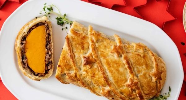 Myskikurpitsa-wellington