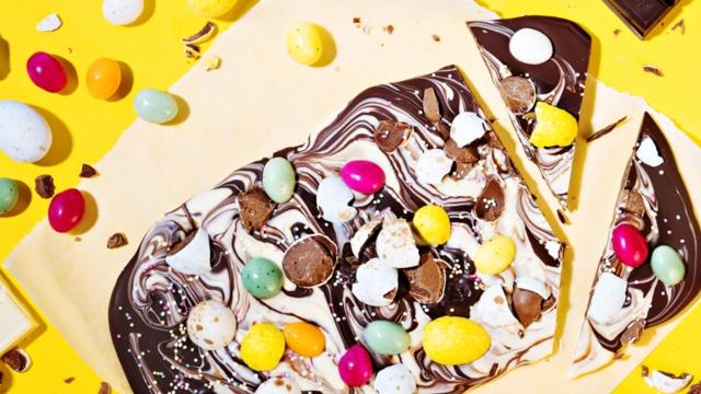 Itse tehty suklaalevy