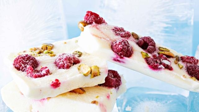 Jäädytetty jogurttilevy