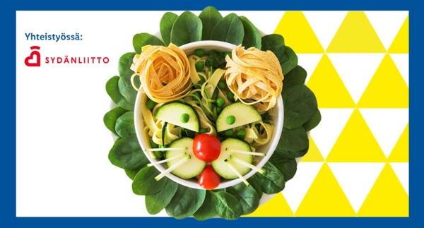 Vihreä pasta Alfredo